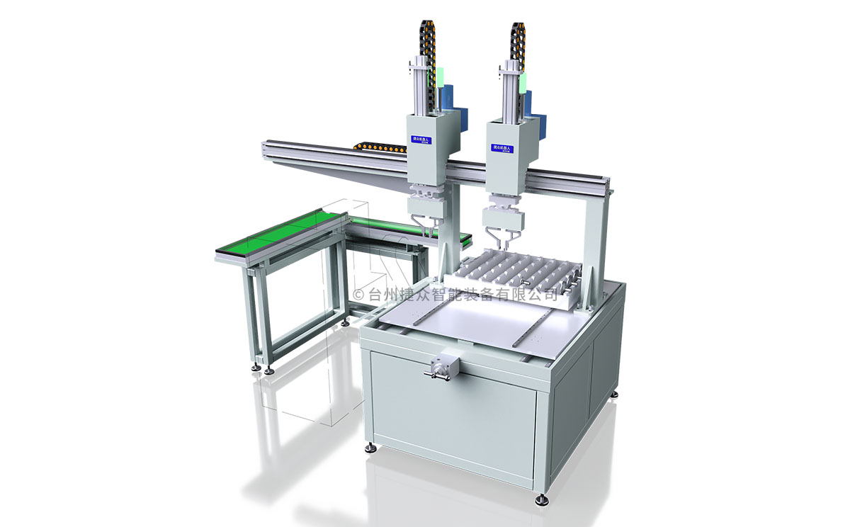 無(wú)心磨床雙爪式桁架機(jī)械手